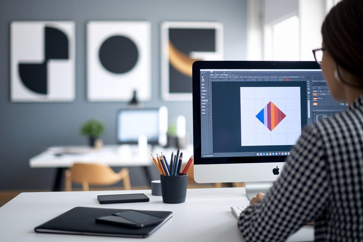 graphiste-ecran-bureau-moderne-art
