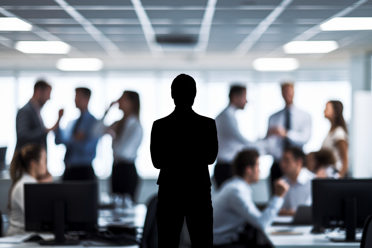 silhouette-floue-brascroises-employes-stresses