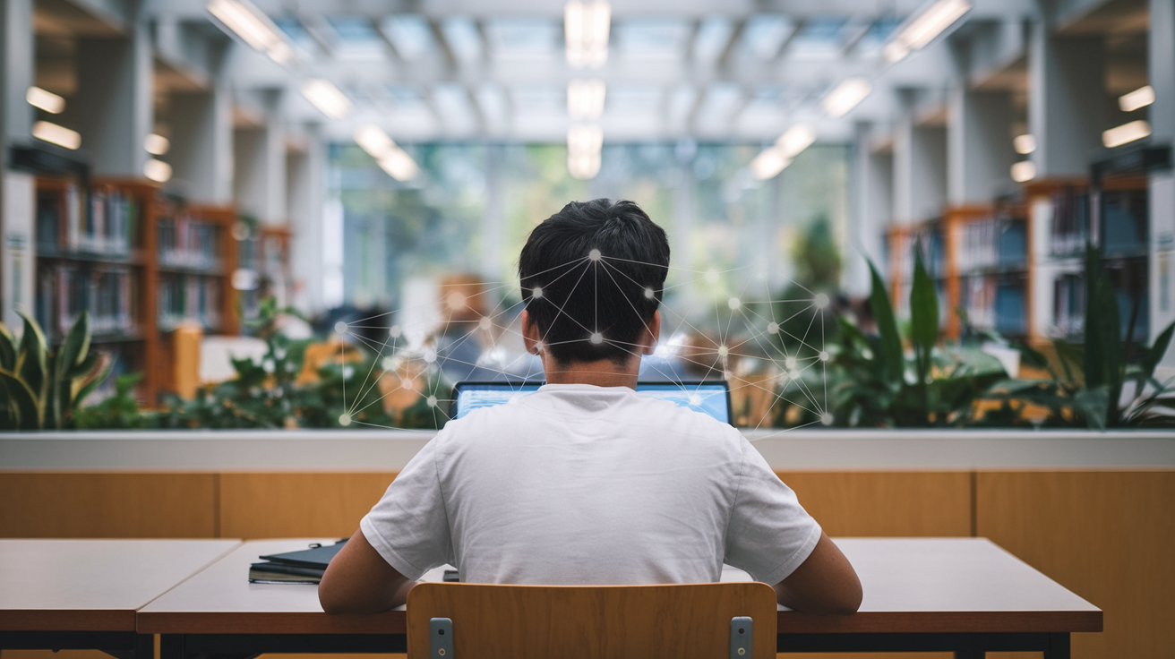 etudiant-ordinateur-bureau-bibliotheque-fenetre