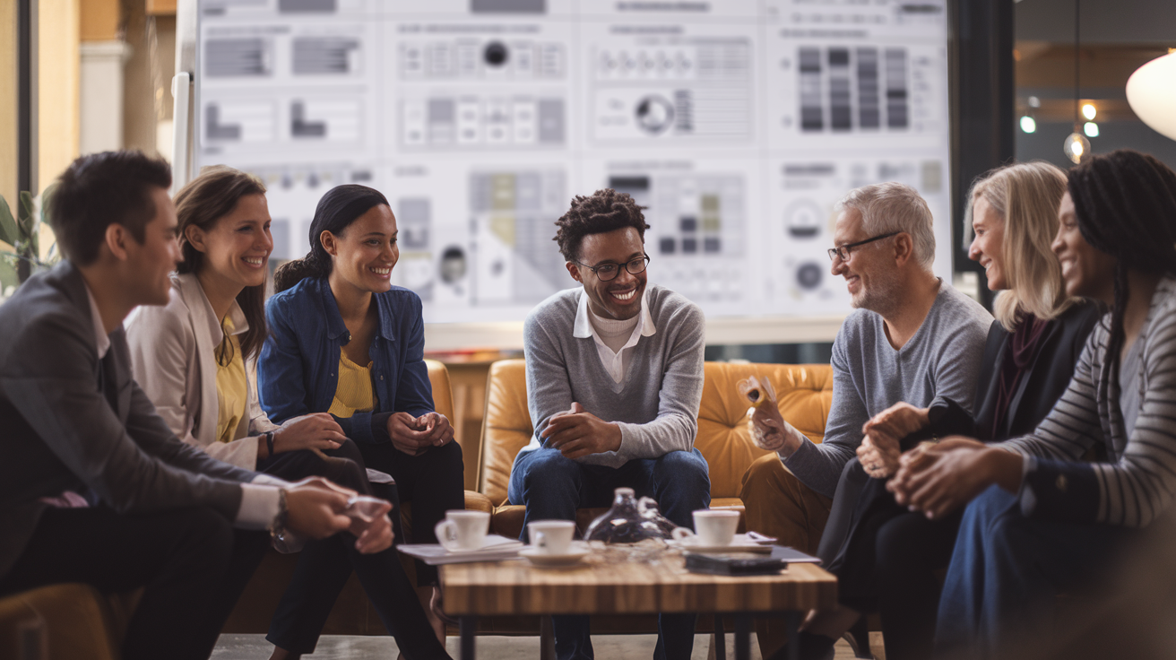 groupe-personnes-table-cafe-discussion-tableau