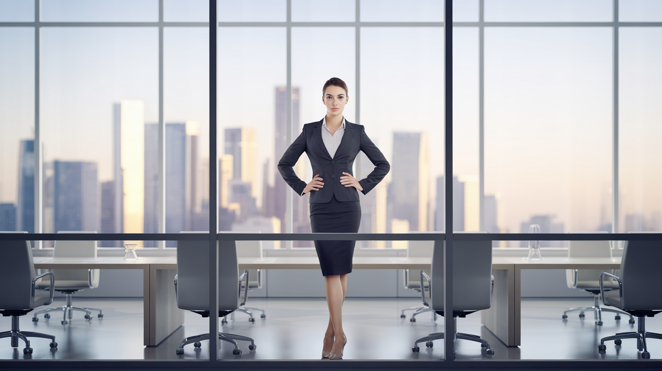 femme-professionnelle-dos-vue-gratte-ciels