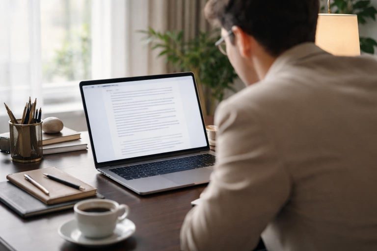 bureau-elegant-ordinateur-personne-dos